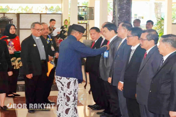 Bondowoso, Obor Rakyat - Pengurus Badan Musyawarah Antar Gereja (BAMAG) di Kabupaten Bondowoso periode pelayanan 2024-2029 resmi dilantik.