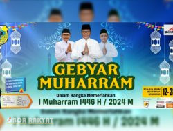Gebyar Muharram 1446 H, LSM Perintis Bondowoso Gelar Pameran UMKM di Alun-alun Basuki
