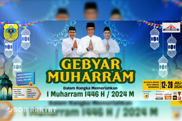 Bondowoso, Obor Rakyat - LSM Perintis (Pelopor Intelektual Strategis), akan menggelar Gebyar Muharram bertajuk Spirit 14446 Hijriah: Merawat Kerukunan, Perkokoh Semangat Kebangsaan.