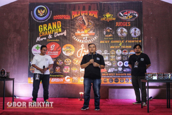 Depok, Obor Rakyat – Kementerian Kelautan dan Perikanan (KKP) melalui Badan Penyuluhan dan Pengembangan Sumber Daya Manusia Kelautan dan Perikanan (BPPSDM KP) membuktikan keunggulan program Smart Fisheries Village (SFV) dalam pengembangan ikan hias Channa.