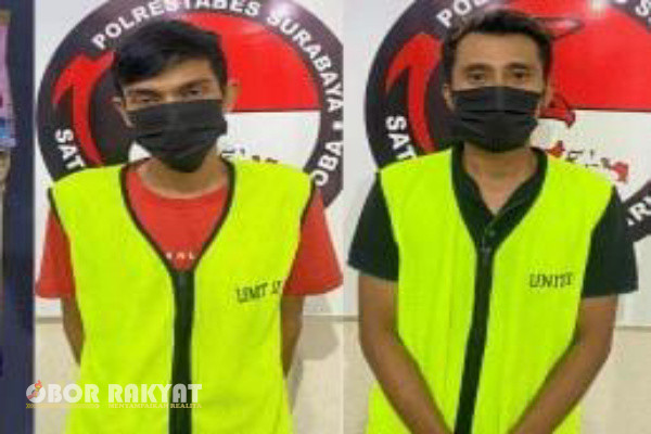 Surabaya, Obor Rakyat - Dua warga Kecamatan Semampir, Kota Surabaya berinisial B (37) dan M (26) ditangkap Satuan Reserse Narkoba Polrestabes Surabaya atas kasus penyalahgunaan narkotika.
