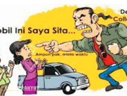 Ngaku Polisi, Debt Collector di Banyuwangi Rampas Mobil Dijalan
