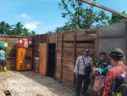 Angin Puting Beliung Terjang Pal Sembilan, Belasan Rumah Rusak Berat