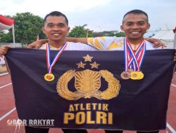 Dua Atletik Polres Jember, Menangkan Kejurnas Salatiga Masters Athletic Championship 2024