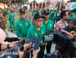Berangkatkan Kontingen Jatim Berlaga di PON XXI, Pj Gubernur dan Kapolda Jatim Beri Motivasi Atlet