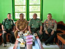 Dikemas dengan “Ngopi Bareng” Asper KBKPH Sukosari Bondowoso, Lakukan komunikasi dengan Forkompincam Sumber Wringin