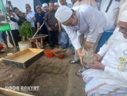 KHR Mohammad Kholil As’ad Syamsul Arifin, Lakukan Peletakan Batu Pertama RS Mitra Sehat di Bondowoso