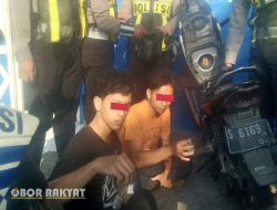 Dua Remaja Pemotor diamankan Satlantas Polrestabes Surabaya, Ternyata Bawa Pil Terlarang 