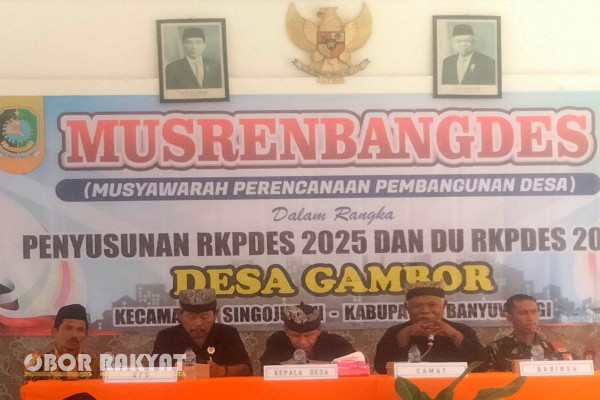 Banyuwangi, Obor Rakyat - Musyawarah Perencanaan Pembangunan Desa (Musrenbangdes) adalah forum musyawarah tahunan para pemangku kepentingan (stakeholder) desa untuk menyepakati Rencana Kerja Pembangunan Desa (RKP) tahun anggaran yang direncanakan.