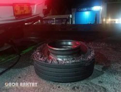 Diduga Sopir Bus Gita Trans Tak Berpengalaman, Ban Bocor Tetap Jalan