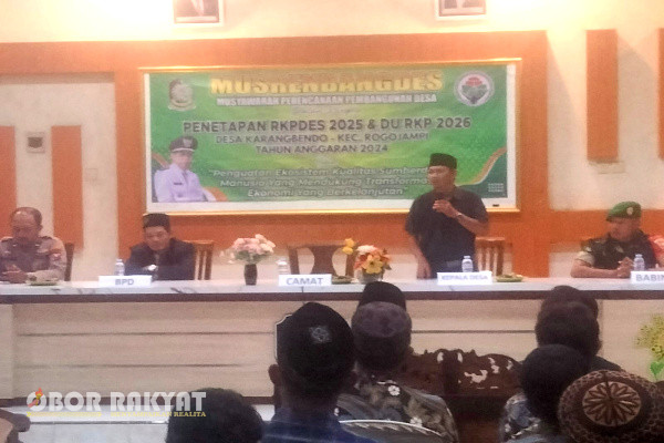 Banyuwangi, Obor Rakyat - Musyawarah Perencanaan Pembangunan Desa (Musrenbangdes) adalah forum musyawarah tahunan yang di gelar oleh para pemangku kepentingan (stakeholder) desa guna menyepakati Rencana Kerja Pemerintah Desa (RKP),tahun anggaran yang direncanakan.