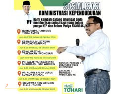 Viral, Pamflet Program Administrasi Kependudukan di Bondowoso Dilakukan Timses Paslon