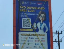 Ditreskrimsus Polda Jatim Segel Sejumlah Billboard Pemkab Jember
