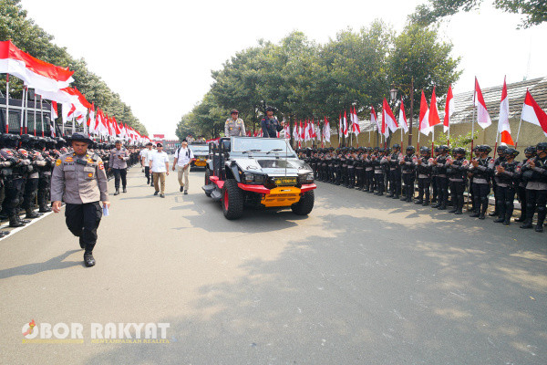 Jakarta, Obor Rakyat - Presiden Joko Widodo (Jokowi) direncanakan menghadiri apel gelar pasukan pengamanan pengambilan sumpah Presiden dan Wakil Presiden terpilih, Prabowo Subianto-Gibran Rakabuming Raka.