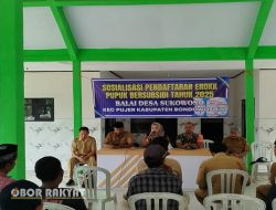 Sosialisasi Pendaftaran RDKK, PPL Desa Sukowono Berharap Semua Petani Tercover