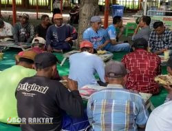 Sarapan Bareng Dengan Puluhan Tukang Bentor, Bambang Didoakan Pimpin Bondowoso