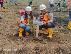 Kadivre Perhutani Jatim dan Adm Perhutani Bondowoso, Gelar Penaburan Benih Pinus