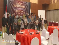 KPU Bondowoso Rakor Kesiapan Distribusi Logistik Pemilihan 2024 dan Sosialisasi Sirekap