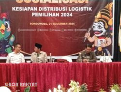 Ngundang Puluhan Wartawan, KPU Bondowoso Sosialisasi Kesiapan Distribusi Logistik Pemilihan 2024