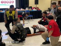 Gelar Pelatihan PPGD, Kasatlantas Polrestabes Surabaya: Cepat Tepat Tangani Korban Laka
