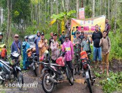 Tanggap Bencana, Perhutani KPH Bondowoso Melalui Asper KBKPH Sukosari Pasang Plang Himbauan 