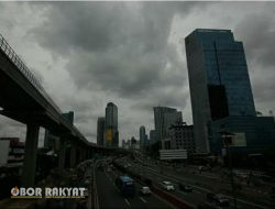 Sebagian Jakarta Hari Ini Diguyur Hujan 