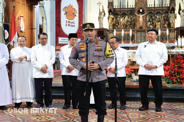 Jakarta, Obor Rakyat - Kapolri Jenderal Polisi Drs. Listyo Sigit Prabowo mengucapkan Selamat Natal 2024 kepada seluruh umat Kristiani di Indonesia.
