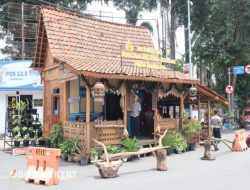 Rumah Joglo Khas Jawa Jadi Posyan Polres Bondowoso