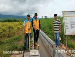 Membangun Sebuah Jaringan Irigasi Melalui P3-TGAI, Kades Paguan : Program Ini Tangkas Pengangguran 