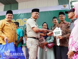 Munjirin Resmikan Bedah Rumah di Kelurahan Lebak Bulus, Kota Jakarta Selatan
