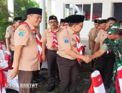 Mendukung Program Pemerintah, Misbhakul Munir Hadiri Pameran Pramuka Produktif dan MBG di Jember
