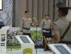 Kapolda Jatim Pimpin Sertijab Pejabat Utama dan Kapolres