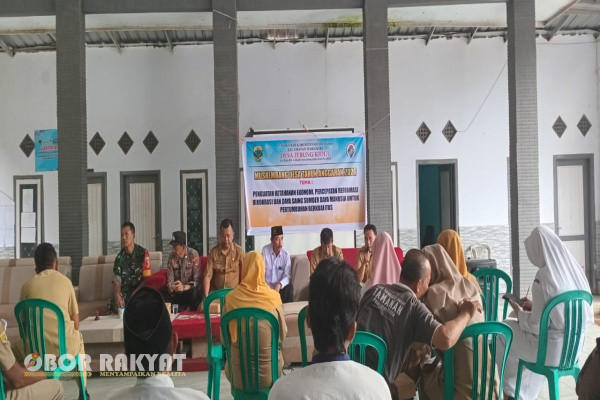Bondowoso, Obor Rakyat - Pemerintah Desa (Pemdes) Jebung Kidul, Kecamatan Tlogosari, Kabupaten Bondowoso, melaksanakan kegiatan Musrembangdes tahun 2026.