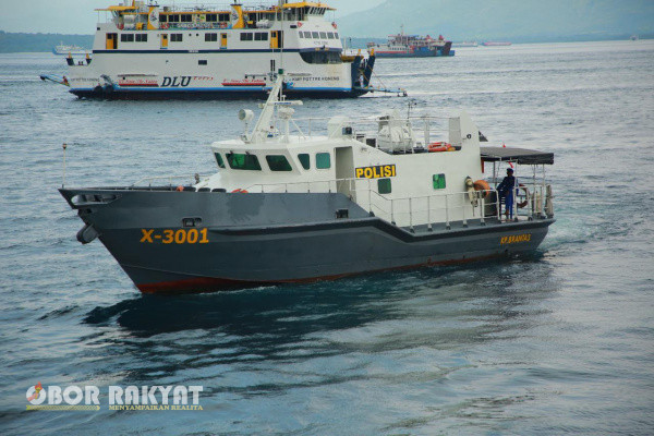 Banyuwangi, Obor Rakyat - Penyeberangan di Pelabuhan Ketapang Banyuwangi menjadi salah satu atensi Direktorat Kepolisian Perairan dan Udara (Ditpolairud) Polda Jawa Timur (Jatim) selama libur panjang.