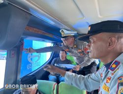 Guna Keselamatan Lalu Lintas, Ditlantas Polda Jatim Melalui Subdit Kamsel Giat Ramp Chek