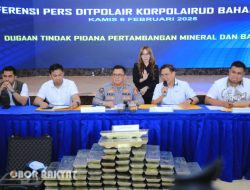 Polri Bongkar Kasus Tindak Pidana Tambang Timah Ilegal di Bekasi