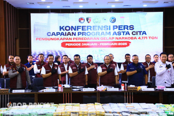 Jakarta, Obor Rakyat - Bareskrim Polri mengungkap kinerja pemberantasan tindak pidana peredaran gelap narkoba periode Januari-Februari 2025.