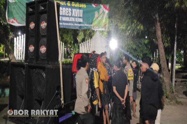 Situbondo, Obor Rakyat – Sesuai himbauan Kapolres Situbondo, AKBP Rezi Dharmawan di Bulan Ramadhan, Polsek Asembagus menertibkan penggunaan sound horeg yang meresahkan warga.