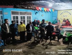 Dukung Keamanan Lingkungan, Ketua RW dan LMK di Kelurahan Pinang Ranti Kunjungi Pos Kamling RT 011