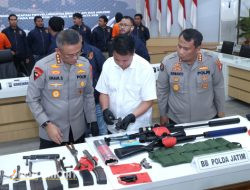 Polda Jatim Berhasil Gagalkan Penyelundupan Senjata di Bojonegoro, Diduga Untuk KKB Papua
