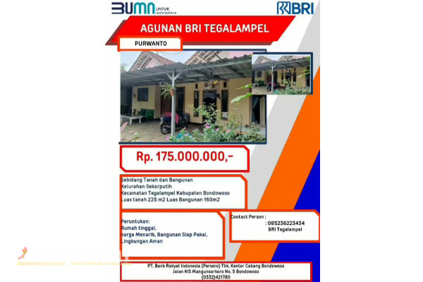 Bondowoso, Obor Rakyat - Purwanto, warga Tegalampel, Bondowoso, di buat resah karena ulah dari Mantri Bank BRI Unit Tegelampel.