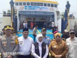 Kunker ke Situbondo, Gubernur Jatim Luncurkan Program Mudik Gratis Rute Jangkar-Raas di Pelabuhan Jangkar
