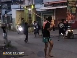 Video Aksi Gangster Tawuran Menyebar, Nitizen Klaim Wilayah Hukum Semampir Rawan
