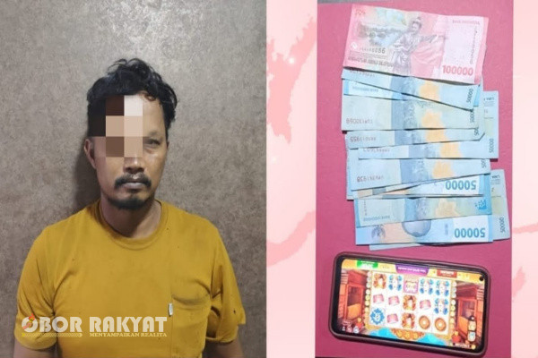 Surabaya, Obor Rakyat - Polsek Krembangan, Polres Pelabuhan Tanjung Perak, berhasil amankan terduga pelaku Judi Online (Judol).