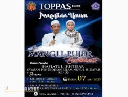 Yayasan Pendidikan Islam Nurul Hidayah, Akan Menggelar Haflatul Ikhtibar Ke- 50