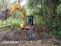Pemdes Kali Tapen Bondowoso Membuka Jalan Akses Baru