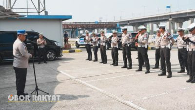 Kakorlantas Pantau Kondisi Lalin Tol Trans Jawa di Masa Long Weekend