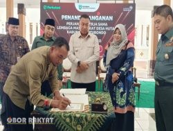 Wujud Sinergitas Kelola Hutan Lestari, Adm Perhutani KPH Bondowoso Tandatangani Kerjasama