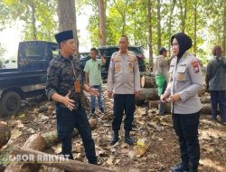 Adm Perum Perhutani KPH Bondowoso, Terima Lawatan Kerja Kasubdit Binpolsus Satpam Dit Binmas Polda Jatim