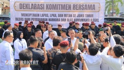 Kanwil Ditjen PAS Jatim Deklarasikan Komitmen Bersama